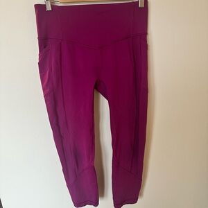 lululemon athletica Magenta High-Rise Base Pace running leggings